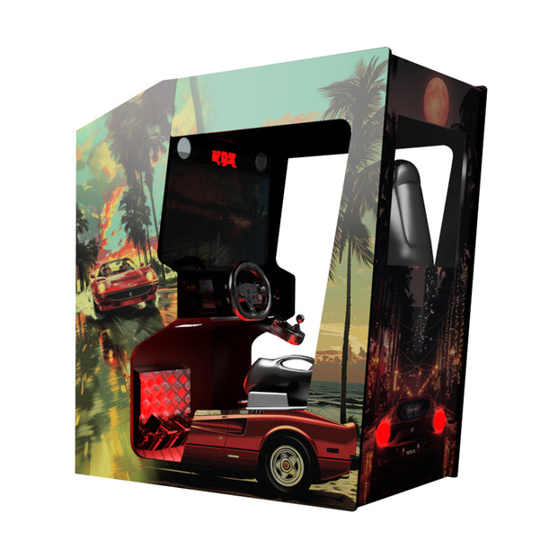 Extreme Racing Arcade Machine | 200 Classic Racing Games | Wifi Compatible