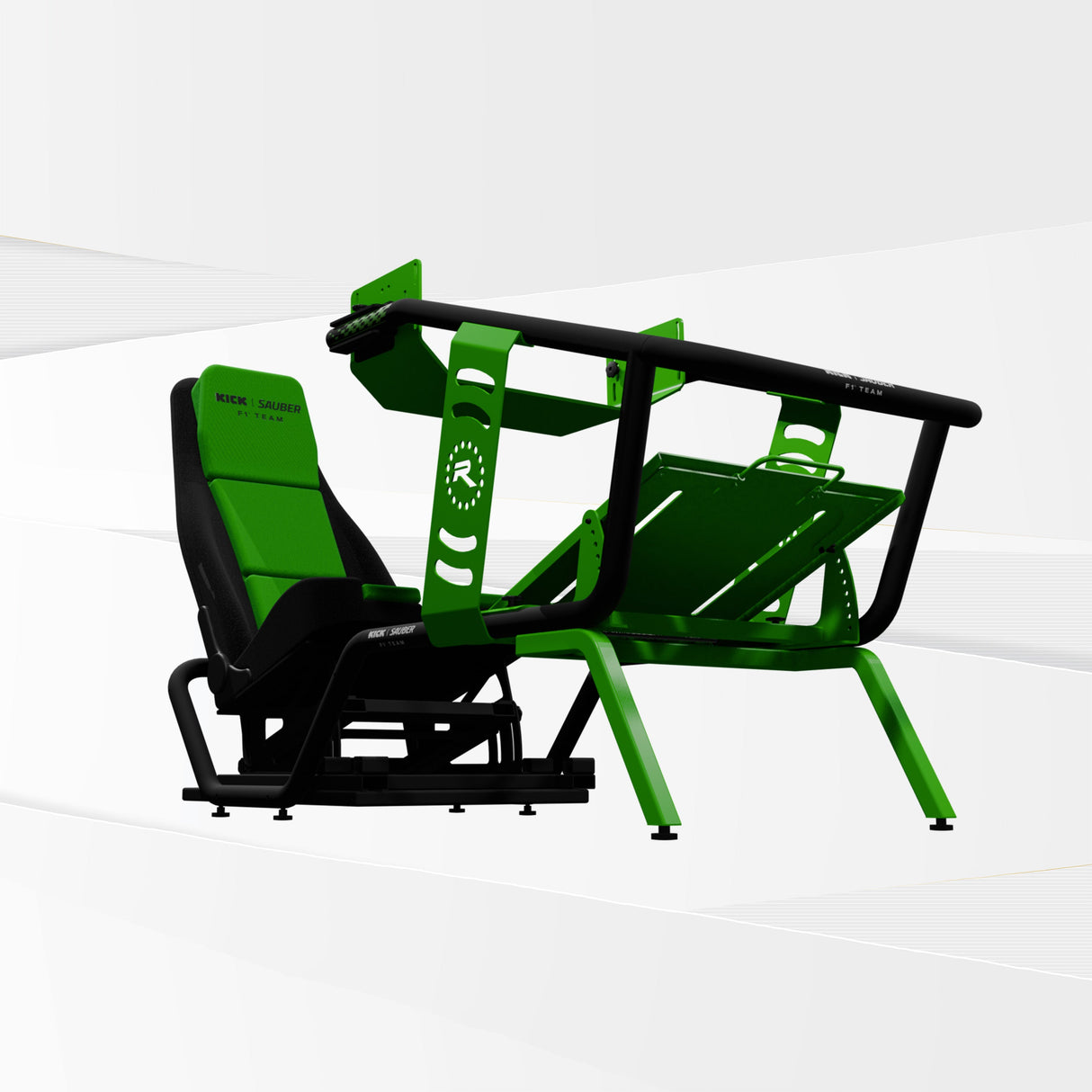 GTA™ Apex Formula Racing Simulator Cockpit Stake F1® Team KICK Sauber Edition [DISCONTINUED]