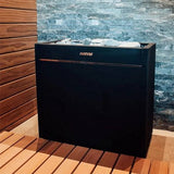 Harvia Pro 20 SS WH Pkg — Complete 24kW Wood-Burning Sauna Stove System