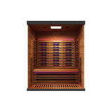 Peak Saunas Matterhorn Luxury 3-Person Full Spectrum Infrared Sauna with Two XL Medical-Grade Red Light Therapy Panels & Smart WiFi App Control