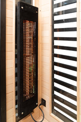 Patagonia 2-Person Outdoor Full Spectrum Infrared Sauna with Full-Body Medical-Grade Red Light Therapy and Smart WiFi App Control