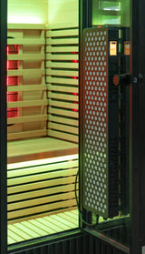 Patagonia 2-Person Outdoor Full Spectrum Infrared Sauna with Full-Body Medical-Grade Red Light Therapy and Smart WiFi App Control