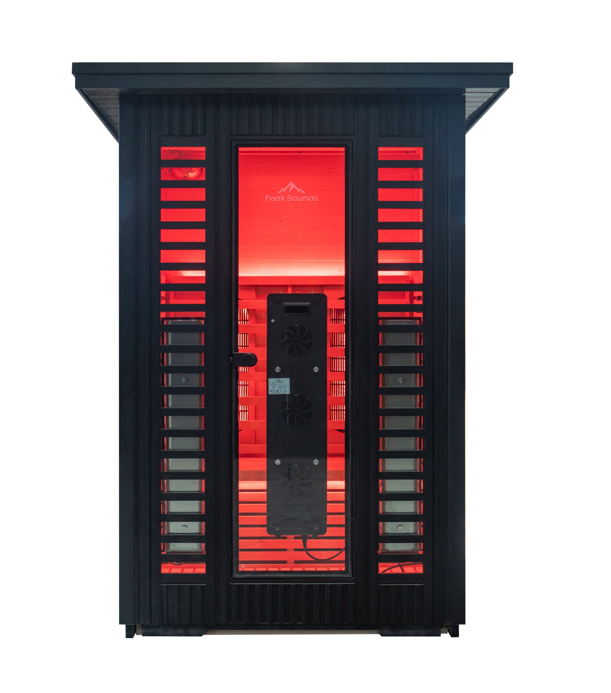 Patagonia 2-Person Outdoor Full Spectrum Infrared Sauna with Full-Body Medical-Grade Red Light Therapy and Smart WiFi App Control