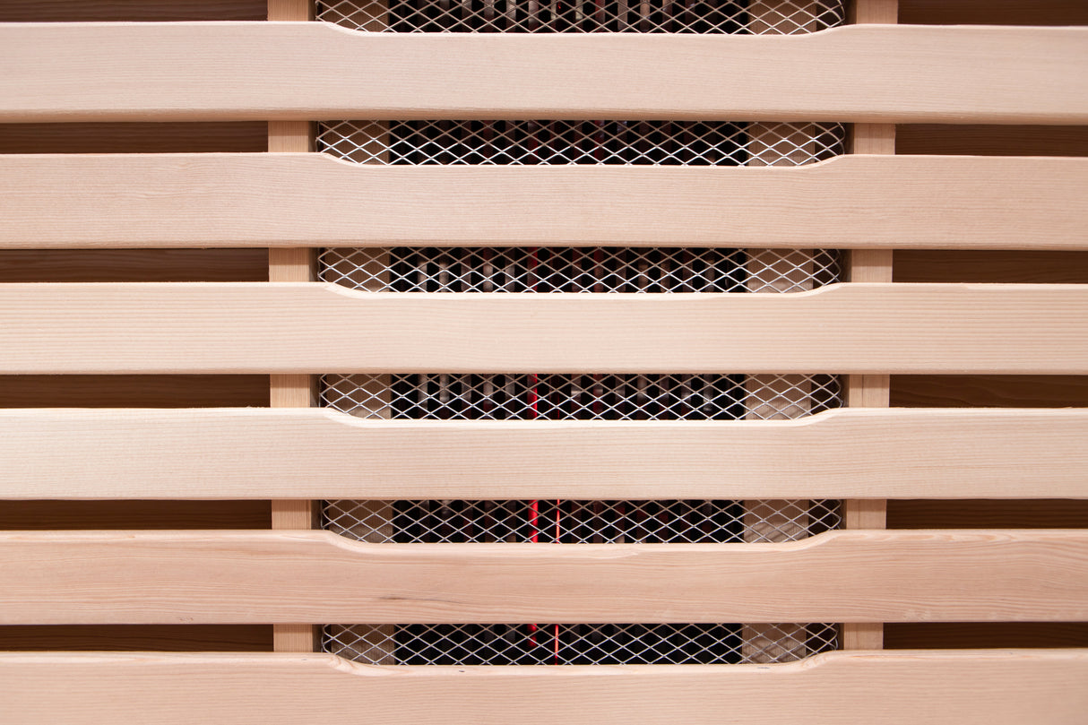 Everest 2-Person Full Spectrum Infrared Sauna with Full-Body Medical-Grade Red Light Therapy & Smart WiFi App Control