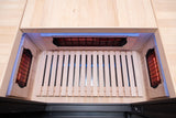 El Capitan 4-Person Outdoor Full Spectrum Infrared Sauna with Full-Body Medical-Grade Red Light Therapy and Smart WiFi App Control