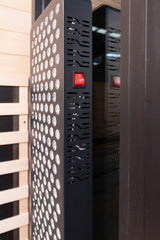 El Capitan 4-Person Outdoor Full Spectrum Infrared Sauna with Full-Body Medical-Grade Red Light Therapy and Smart WiFi App Control