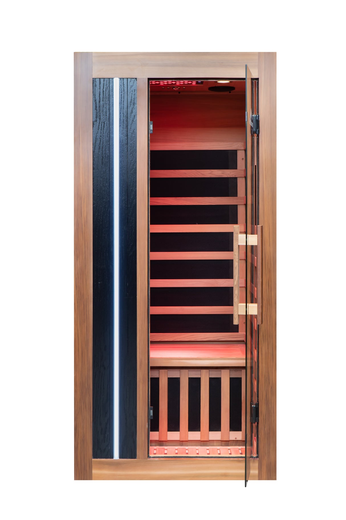 Aspen 1-Person FAR Infrared Sauna with Smart WiFi App Control