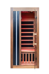 Aspen 1-Person FAR Infrared Sauna with Smart WiFi App Control