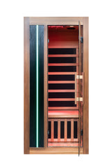 Aspen 1-Person FAR Infrared Sauna with Smart WiFi App Control