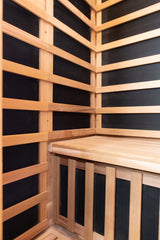 Aspen 1-Person FAR Infrared Sauna with Smart WiFi App Control