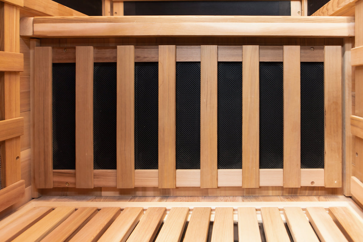 Aspen 1-Person FAR Infrared Sauna with Smart WiFi App Control