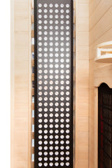 Denali 3-Person Full Spectrum Infrared Sauna with Full-Body Medical-Grade Red Light Therapy & Smart WiFi App Control