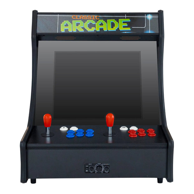 2P Mini Arcade Machine - 19" LCD | Portable Tabletop Arcade