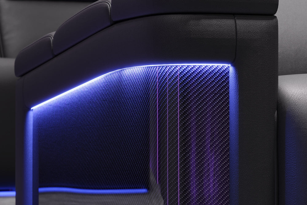 Valencia Monza Single Pillow Top Carbon Fiber