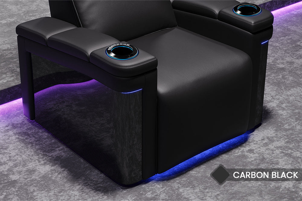 Valencia Monza Single Pillow Top Carbon Fiber