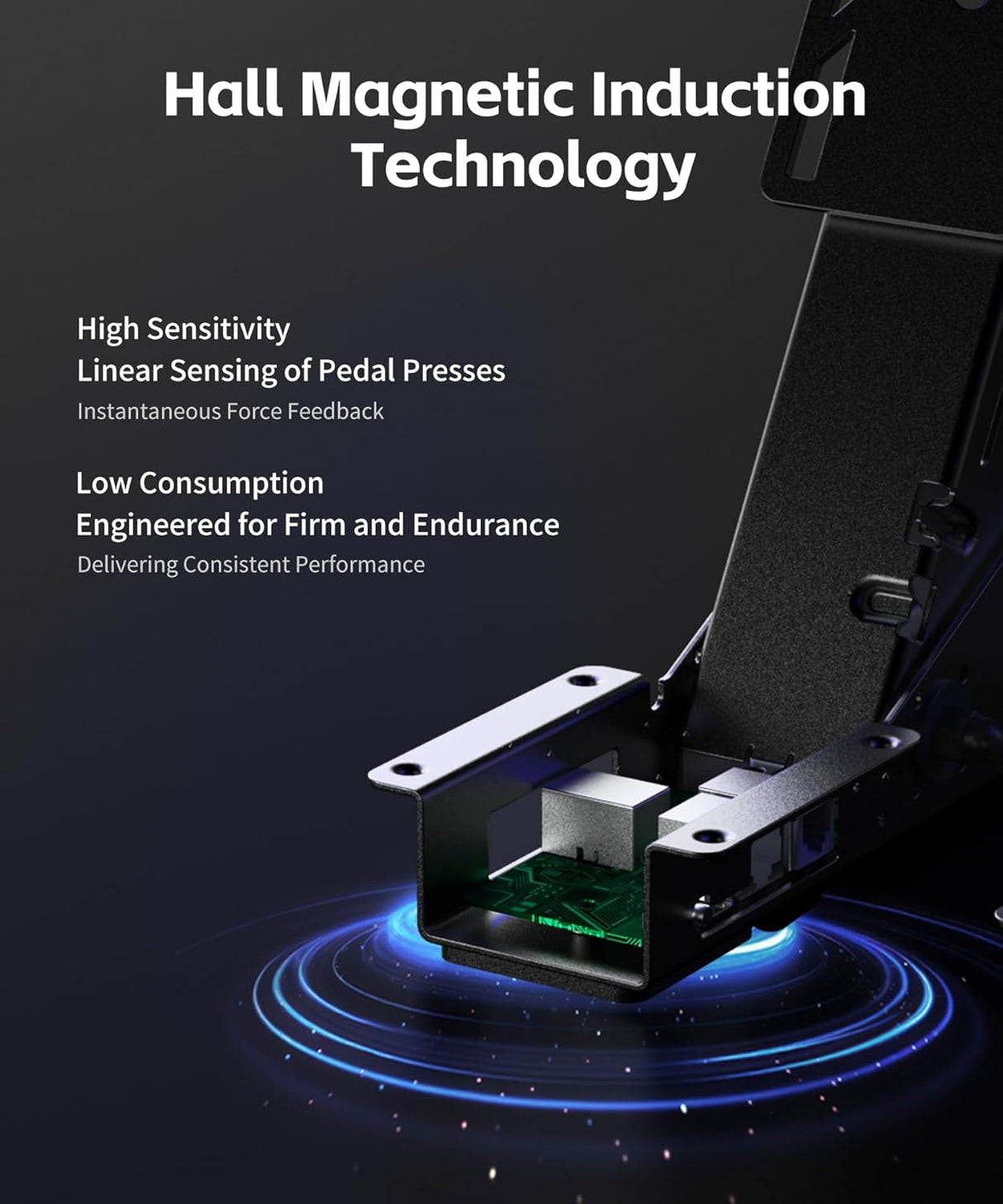 PXN Hall Effect Brake & Throttle Pedals
