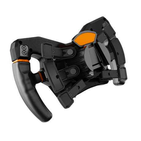 Asetek SimSports Magnetic Input Wheel Rim Paddles