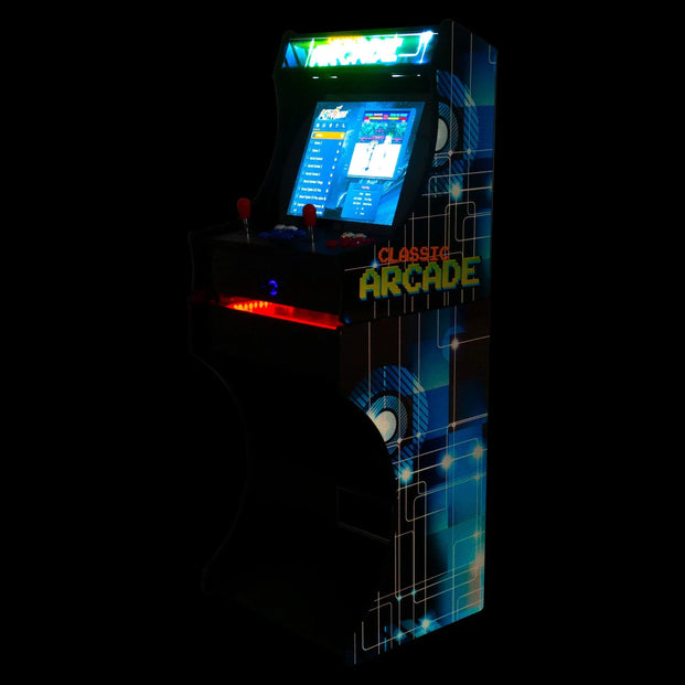 2P Mini Arcade Machine - 19" LCD | Portable Tabletop Arcade