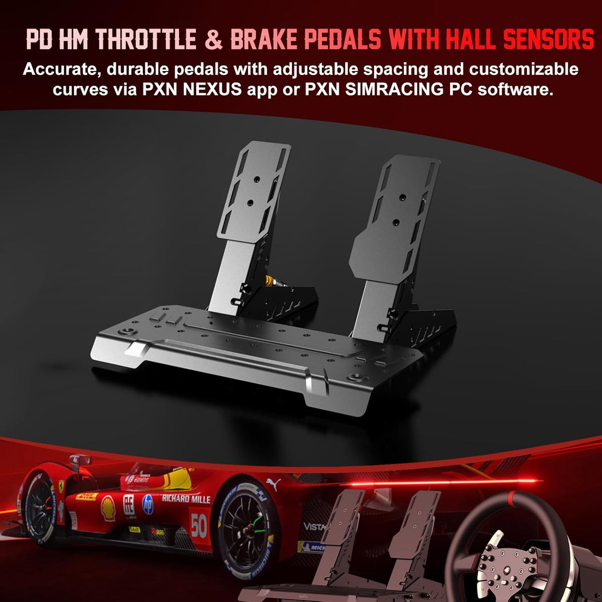 PXN V10 Ultra DD Wheel Bundle
