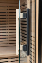 Everest 2-Person Full Spectrum Infrared Sauna with Full-Body Medical-Grade Red Light Therapy & Smart WiFi App Control