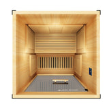 Crown 2-Person Full Spectrum Infrared Sauna with Smart WiFi App Control
