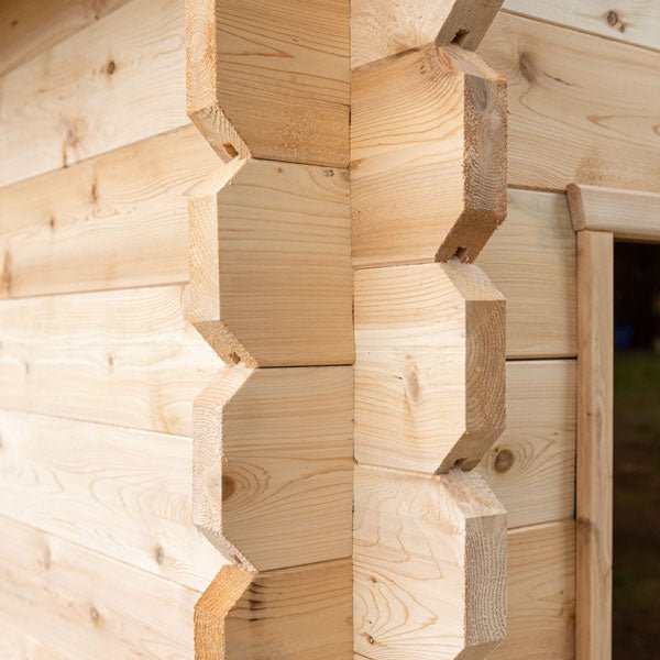 CT Georgian Cabin Sauna – Outdoor 4-Person Sauna with Modern Heating & Luxury Design