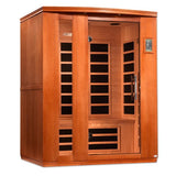 Dynamic Lugano "Elite" 3-Person Ultra Low EMF FAR Infrared Sauna – Canadian Hemlock