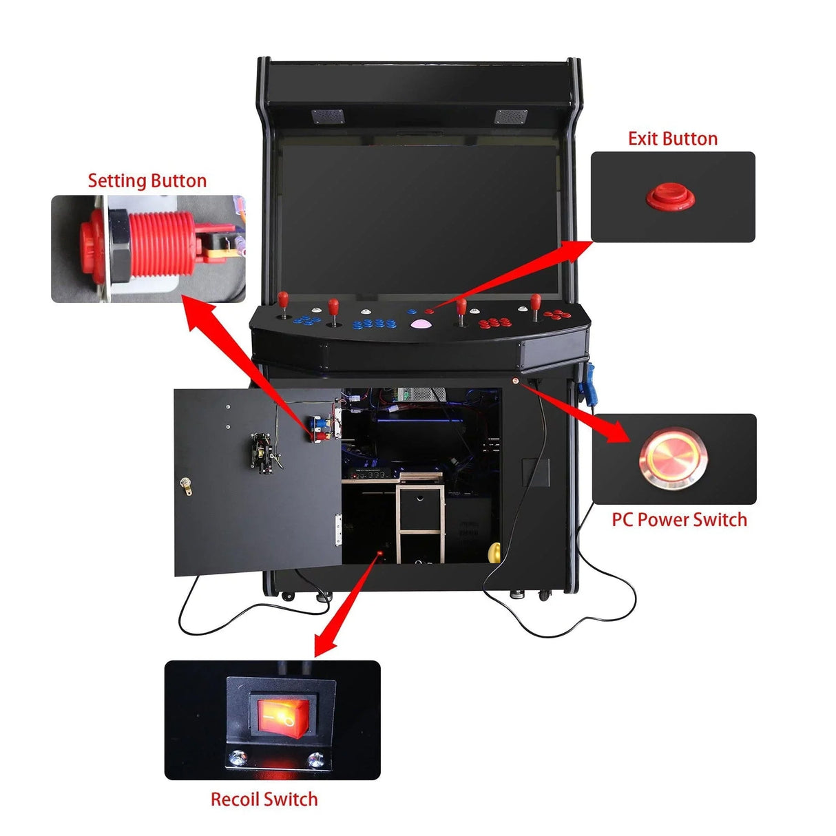 Terminator Arcade | TR-2 Light Blaster Stand-Up Arcade Machine