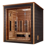 Golden Designs Narvik 2-Person Indoor/Outdoor Traditional Sauna