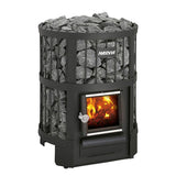 Harvia Legend 150 SS Sauna Stove Package – 16kW Wood-Burning Stove with Chimney, Sheath & Stones