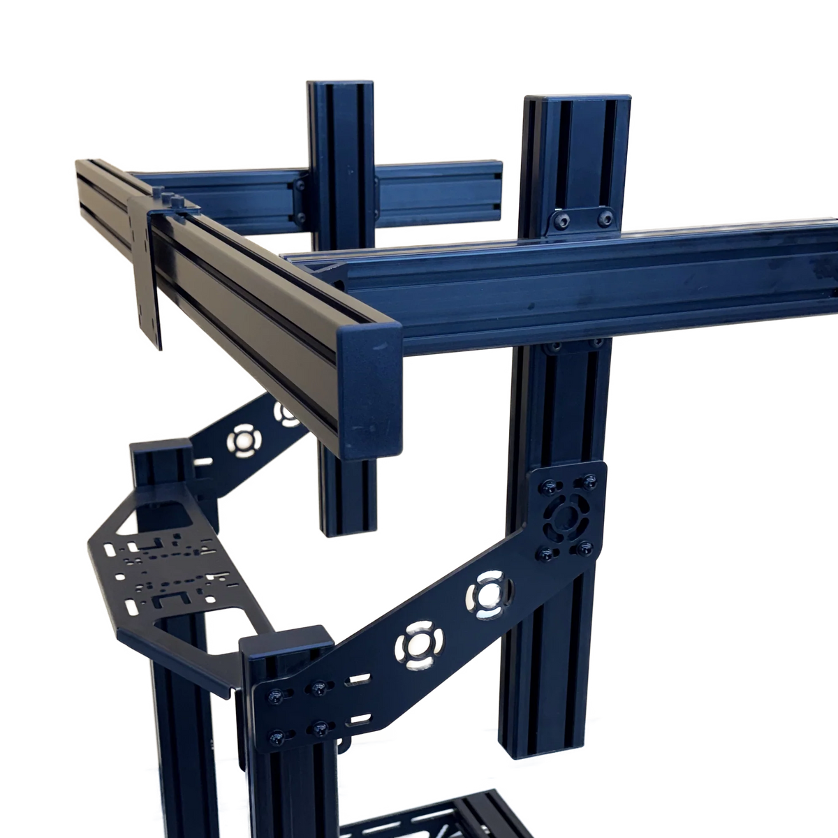 Sim Rig Stand Focus Sim Racing Integrated Monitor Stand for Sim Racing Rigs – Prime ...