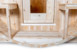 LeisureCraft Serenity Barrel Sauna – Fits 3-4 People