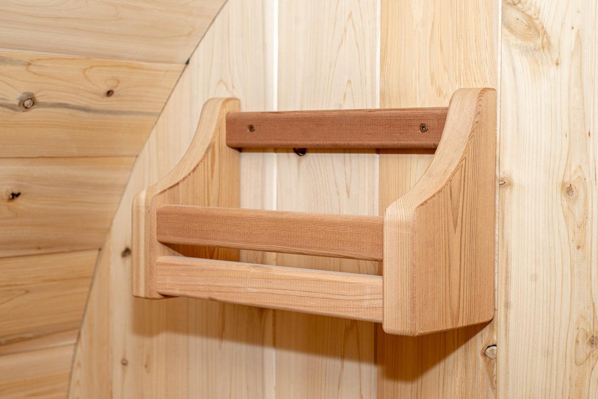 Leisurecraft Timber Harmony 4 Person Outdoor Barrel Sauna