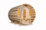 LeisureCraft Tranquility Barrel Sauna for up to 8 People | Premium Canadian Cedar