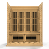 Maxxus 4-Person Low EMF FAR Infrared Sauna – Canadian Hemlock