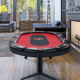 Triton 90" Premium 10 Player Folding Poker Table