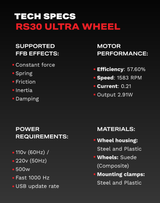 RS30 Ultra Force Feedback Wheel