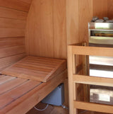 Scandia 4-Person Barrel Sauna Kit – Traditional Electric Sauna for Home Wellness & Relaxation