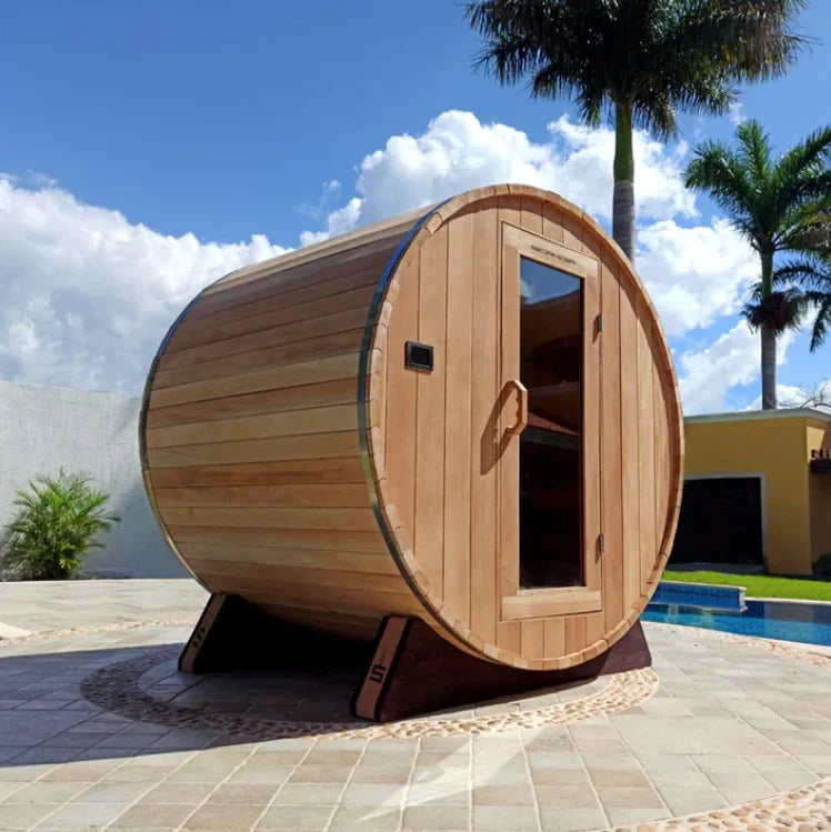 Scandia Electric Barrel Sauna Kit – Traditional Sauna
